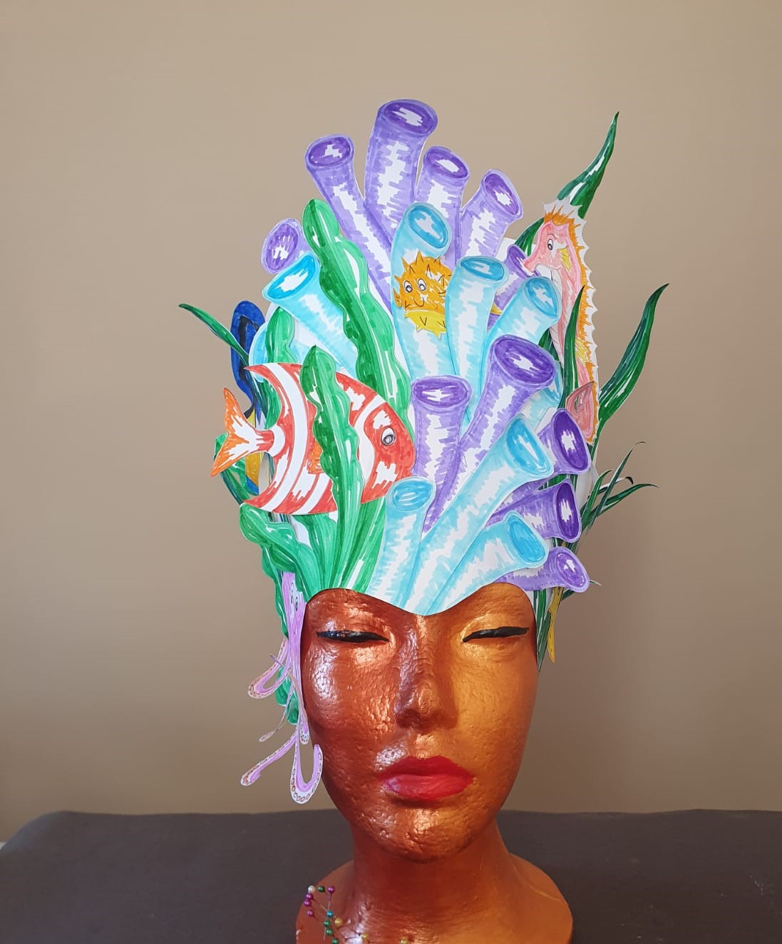 Read more about the article How to make a Magical Ocean Headdress